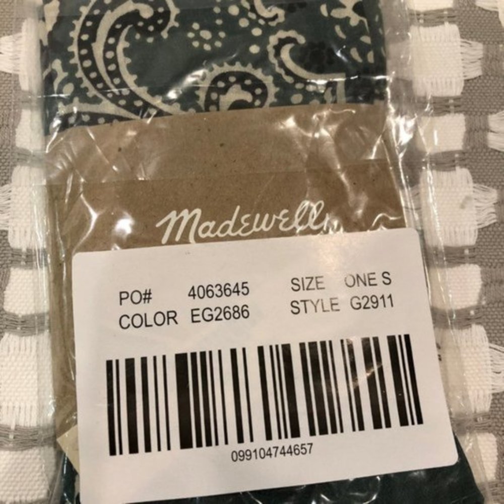 Madewell Silk Bandana *NEW* - Picture 5 of 6